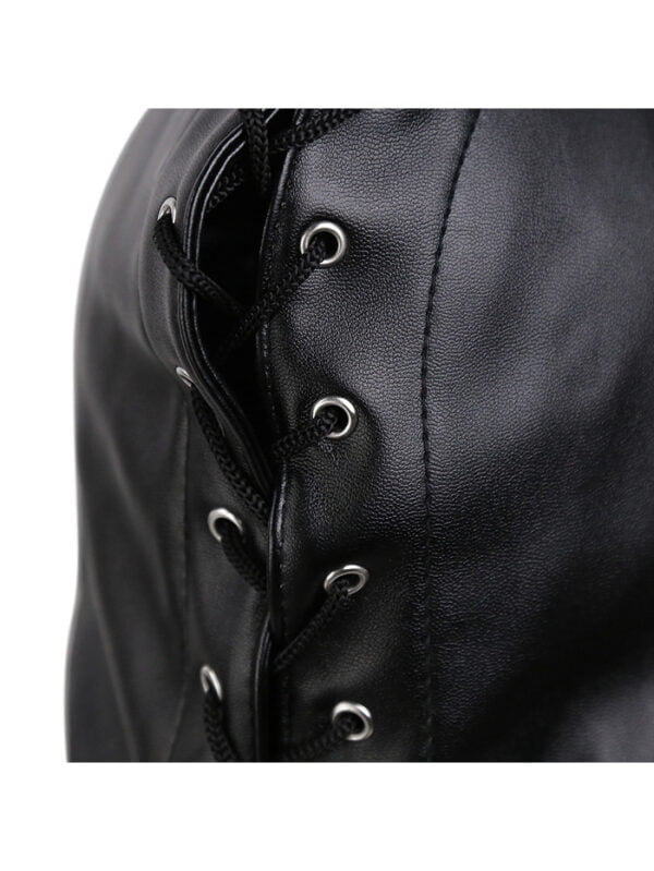 BDSM PU Masker - een meesterwerk van kwaliteit en verleiding.