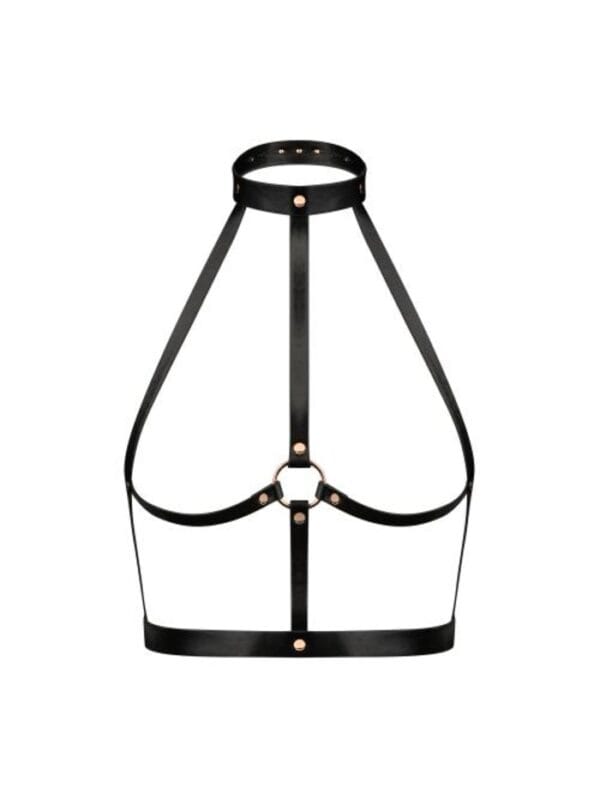 Rosy Gold - Bondage Harnas - Zwart