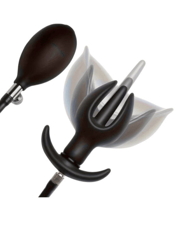 Opblaasbare Buttplug Tulp
